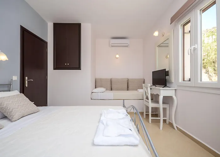 빌라 Naxos Luxury 미크리 비글라