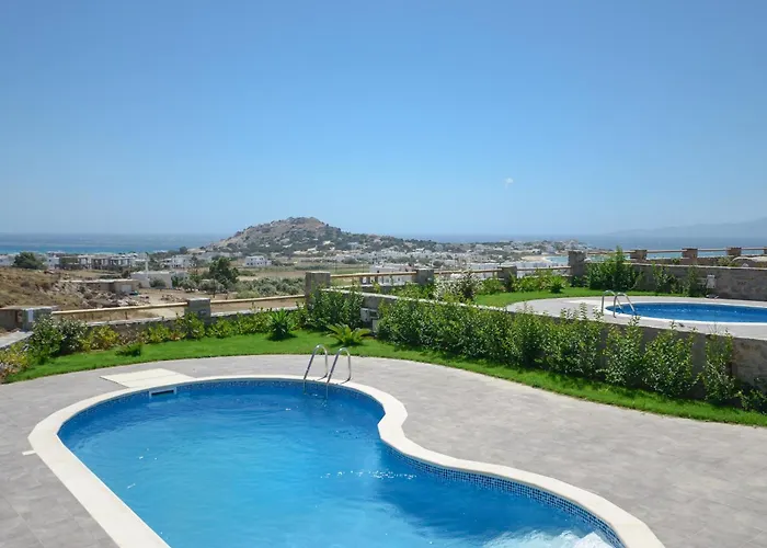 빌라 Naxos Luxury 미크리 비글라